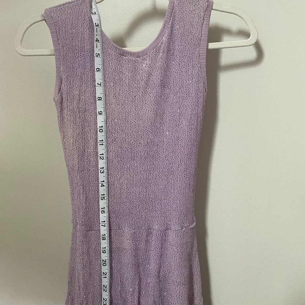 Lilac lavender skating dress